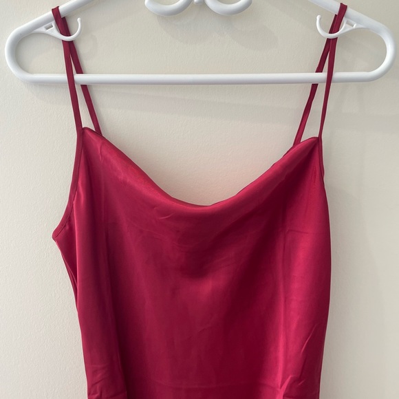 Satin cami dress - Picture 5 of 5